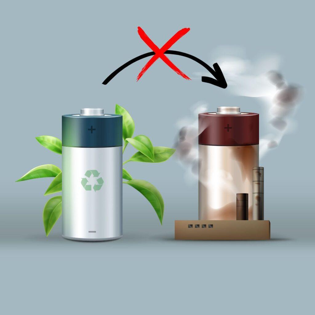 Disaster Mitigation of battery